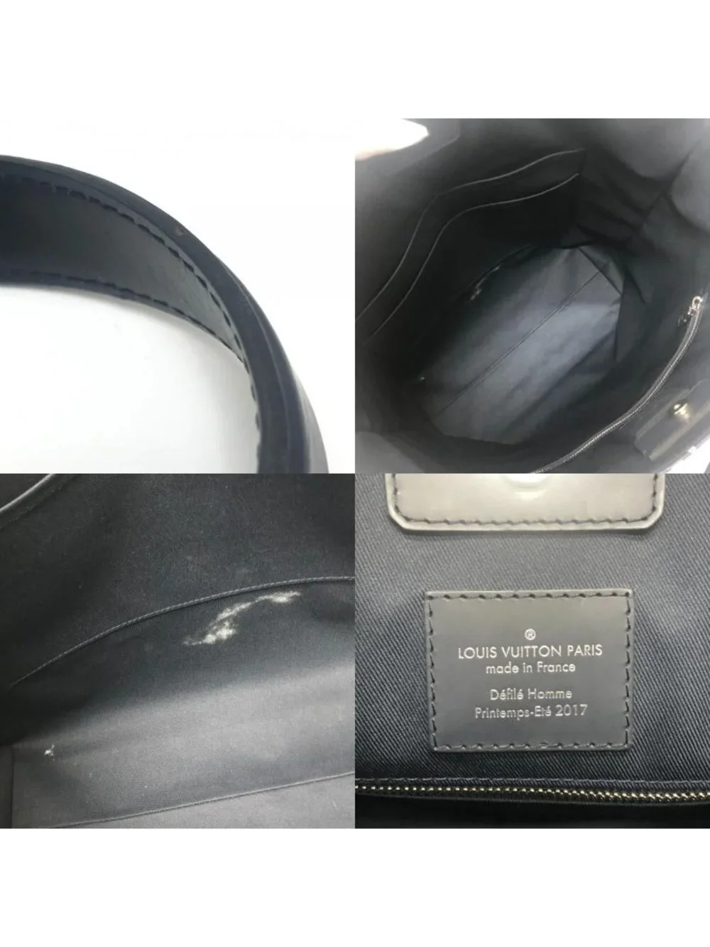 Louis Vuitton Tote Bag Jake and Dinos Chapman Monogram Savannahcanvas Navy